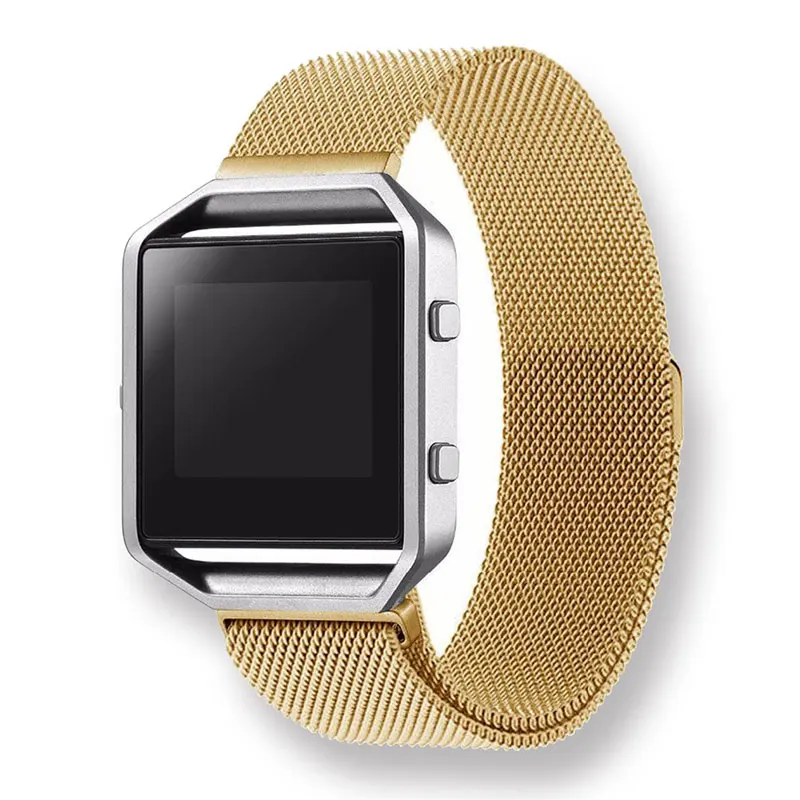 Ремешок для часов Fitbit Blaze 23 мм модный серебристый черный золотой розово ремешок