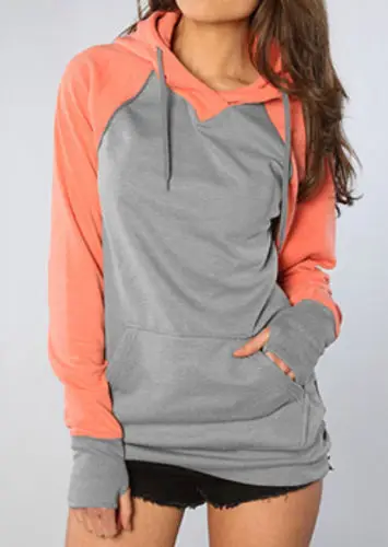 2017 модная новинка осенняя Женская толстовка с длинным рукавом пуловер пальто