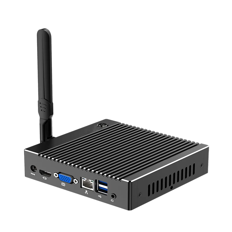 Карманный мини ПК Intel без вентилятора Windows 10 WIFI HDMI маленький настольный компьютер