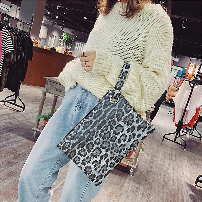 Youda 2019 новая женская сумка клатч леопардовая ретро модная сумочка из