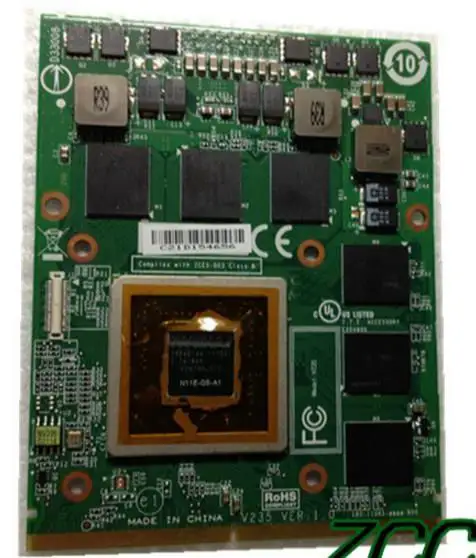 GTX460M GTX 460 M DDR5 1 5 ГБ VGA Видео карта для msi 16F21 (GX680 GT683 GT683DX GX660DX) Clevo X7200 X8100 W880CU W860CU|Пульты