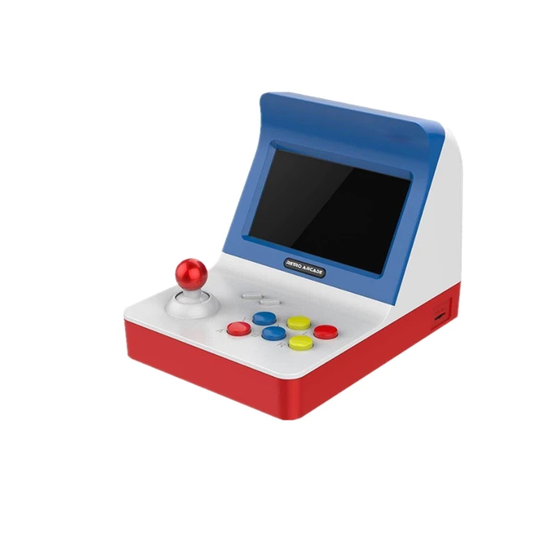 RS 07 мини игровая консоль 4,3 дюймов Встроенный 3000 игры Ручной игровой консоли 18650 2200 мАч поддерживает TF карты до 32 г