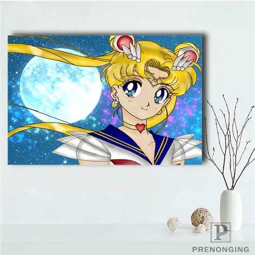 Пользовательские Сейлор Мун (3) @ Печатный постер тканевый настенное искусство