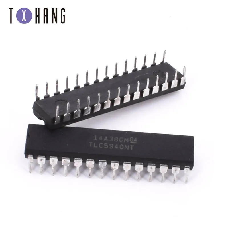 1 шт. TLC5940NT TLC5940 DIP 28 Новый IC В наличии|Интегральные схемы| |