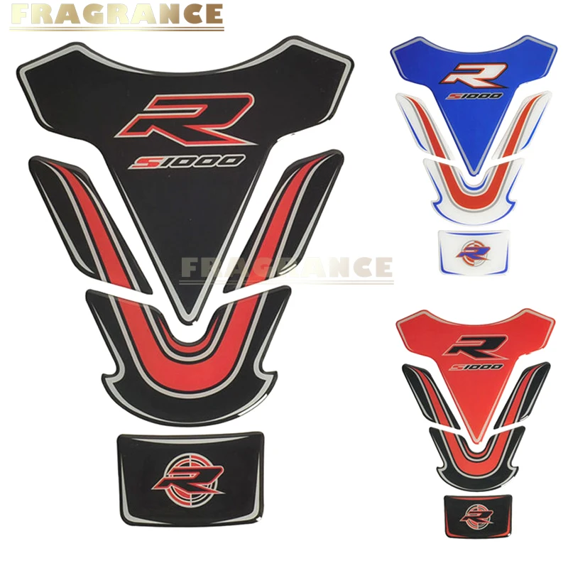 

3D Rubber Motorcycle Tank Pad Protector Stickers Case For BMW S1000 R RR XR S1000R S1000RR S1000RR S1000XR Tank All Years