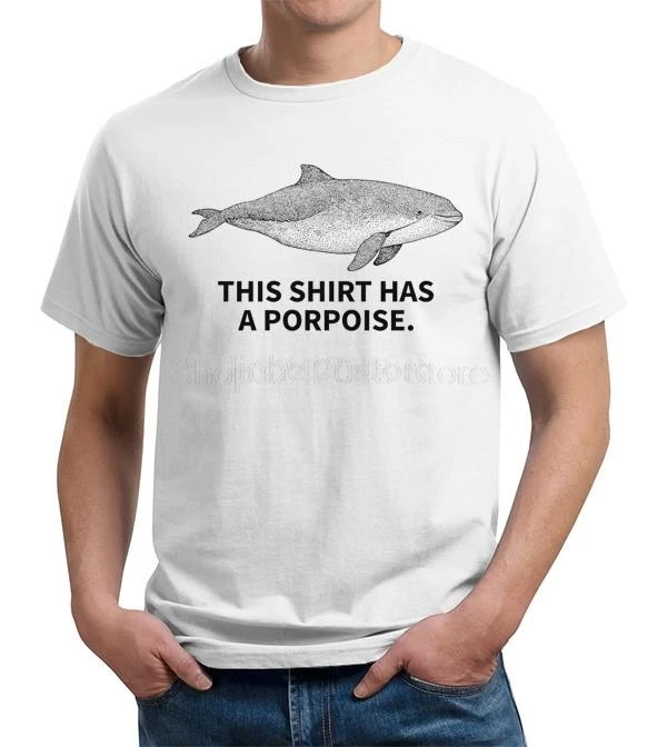 Эта рубашка имеет футболка porpoise 2019 Новый Уличная Мужская с короткими рукавами |