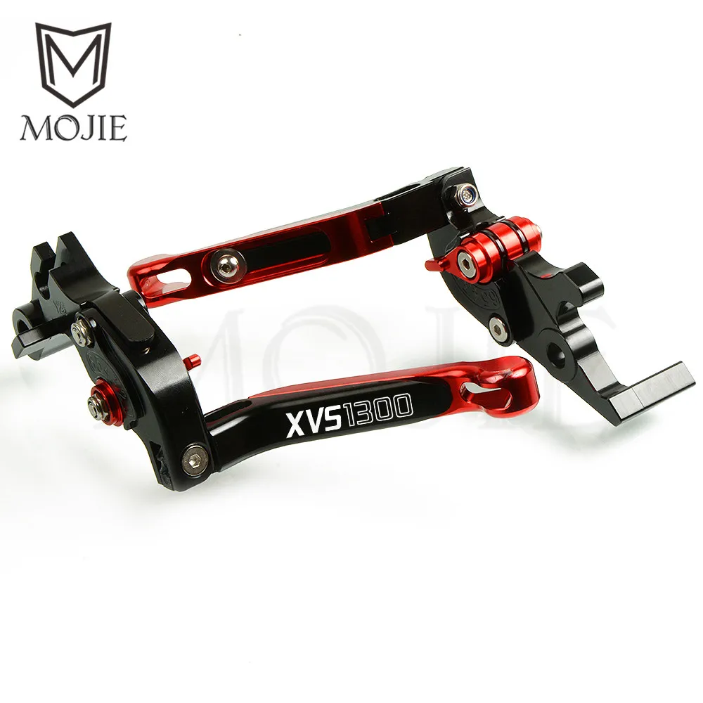Для Yamaha XVS 1300 STRYKER XVS1300 2011-2017 2012 2013 2014 2015 2016 Мотоцикл CNC Складные Выдвижные сцепные