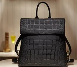 Модные рюкзаки из коровьей кожи для женщин и девочек дизайнерские ранцы