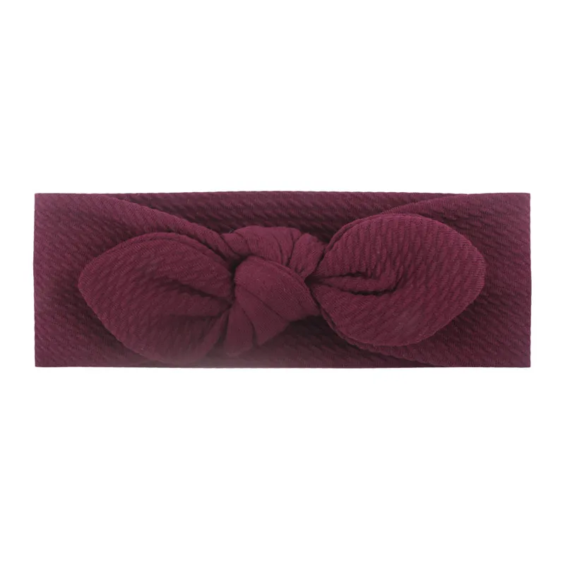 Детские повязки на голову для девочек детские Луки Тюрбан с бантиком и