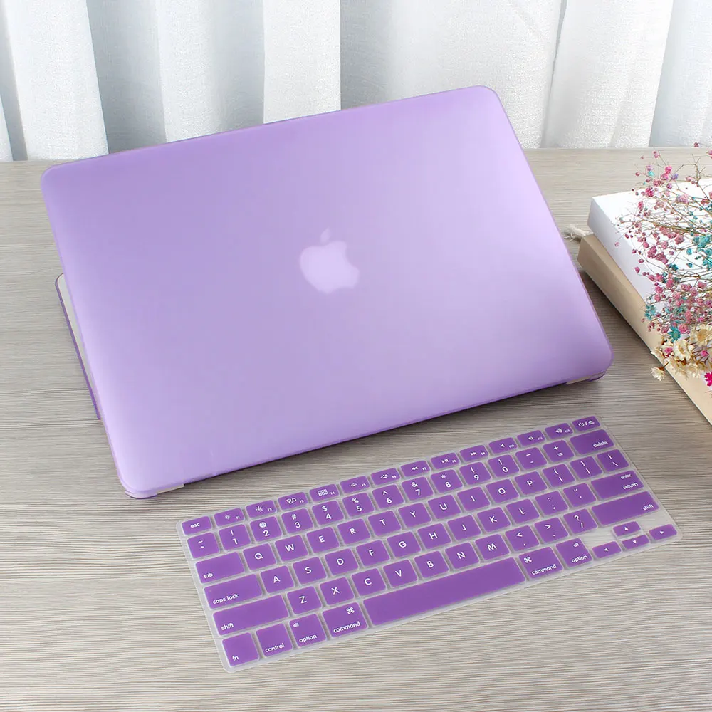 Кристальный жесткий чехол для Macbook Air 13 retina Pro 13 15 16 A2141 A2159 жесткий чехол с бесплатной клавиатурой A1466 A1990 A1932