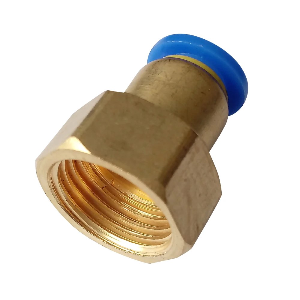4 мм/6 мм/8 мм/10 мм/12 мм OD * 1/8 "/1/4"/3/8 "/1/2" bspp пневматический Push в
