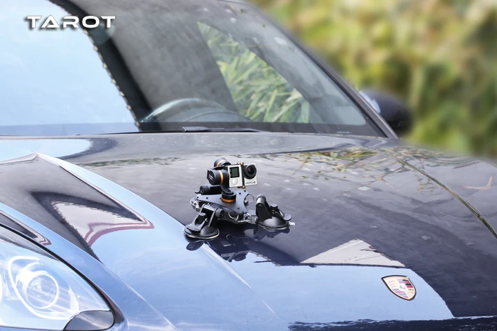 

Tarot ZYX T-DZ 3-Axis Metal Camera Gimbal Stabilizer Vehicle Mounted PTZ TL3T03 for GOPRO HERO 3/3+/4 Action Sport Camera Parts