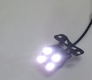1108LED Водонепроницаемая HD СВЕТОДИОДНАЯ Автомобильная камера заднего вида 4 LED