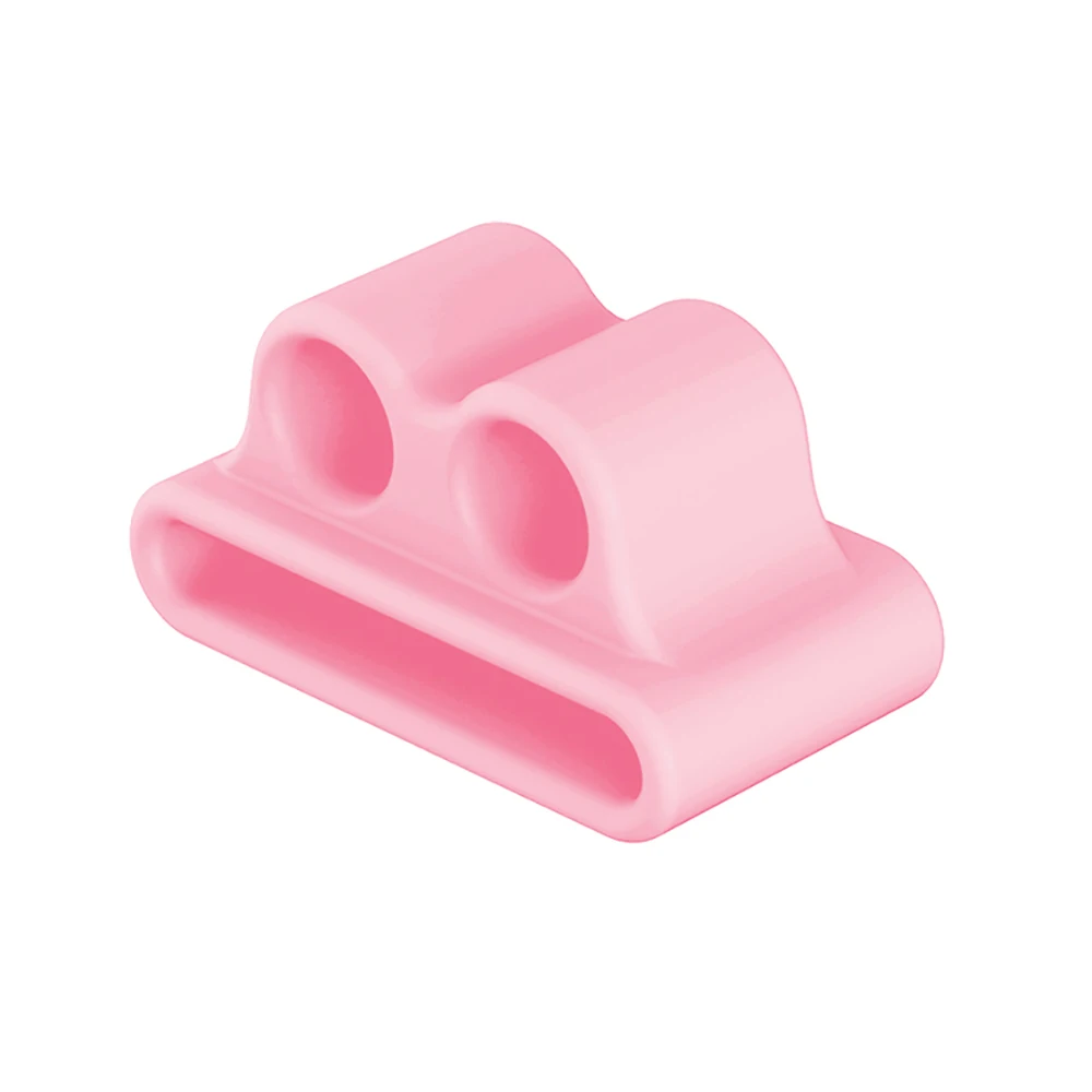 Only Pink Case Для AirPods анти-потеря веревка аксессуары для наушников ремешок для наушников для Apple AirPods Air Pods наушники силиконовый держатель Веревка - Цвет: Only Pink Case