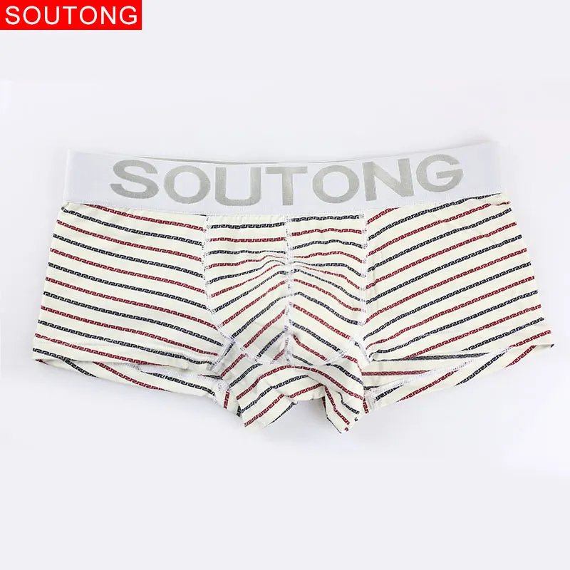 Soutong 2019 Мужское нижнее белье 3 шт./лот хлопок мужское трусы боксеры для мужчин в