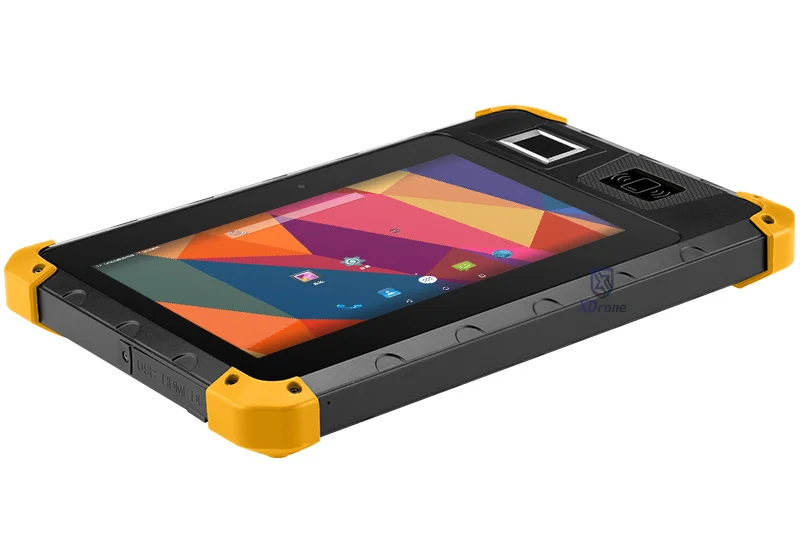 K805 Водонепроницаемый планшет телефон Android промышленный противоударный считыватель отпечатков пальцев " экран 10000 мАч 2 Гб ОЗУ gps 4G LTE NFC