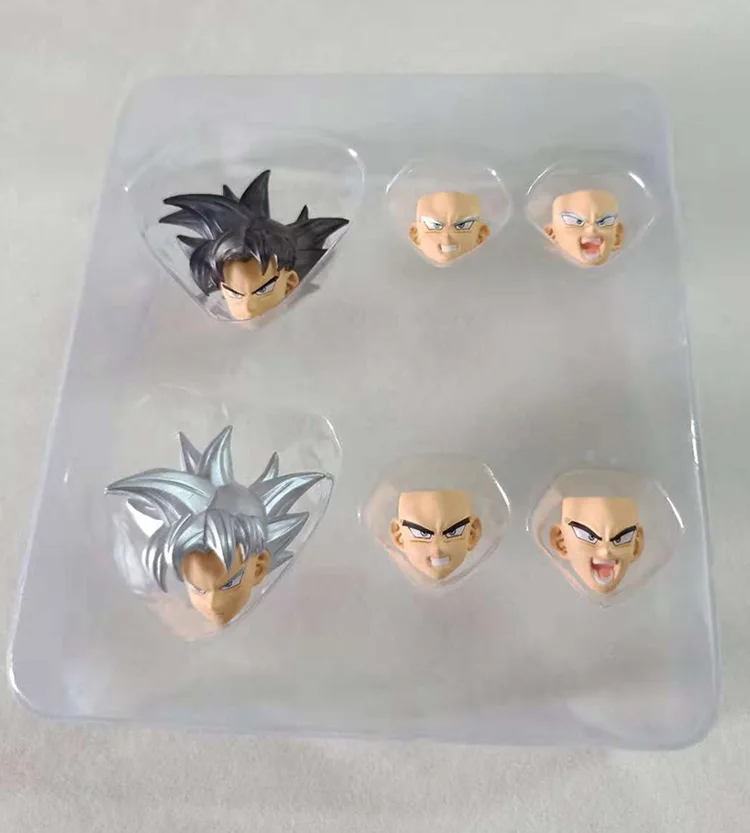 Обладает лошадь demoniacal подходит Dragon Ball Z Ultra инстинкт головы(без корпуса) ДЛЯ Bandai СВЧ Сон Гоку модели NZ003