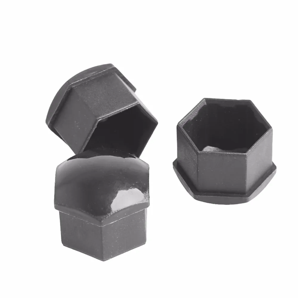 20 шт. 17 мм Автомобильные Колесные пластиковые гайки с винтовой крышкой