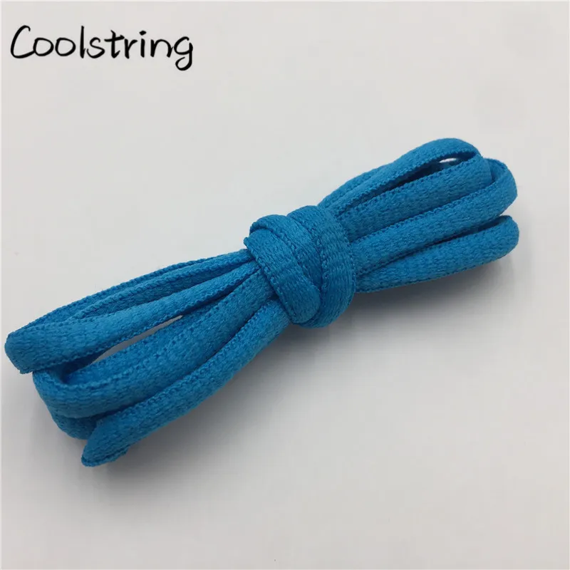 Coolstring Cool 6 мм ширина модные спортивные овальные шнурки кроссовки Ropelaces однотонные баскетбольные шнурки идеальные шнурки для обуви