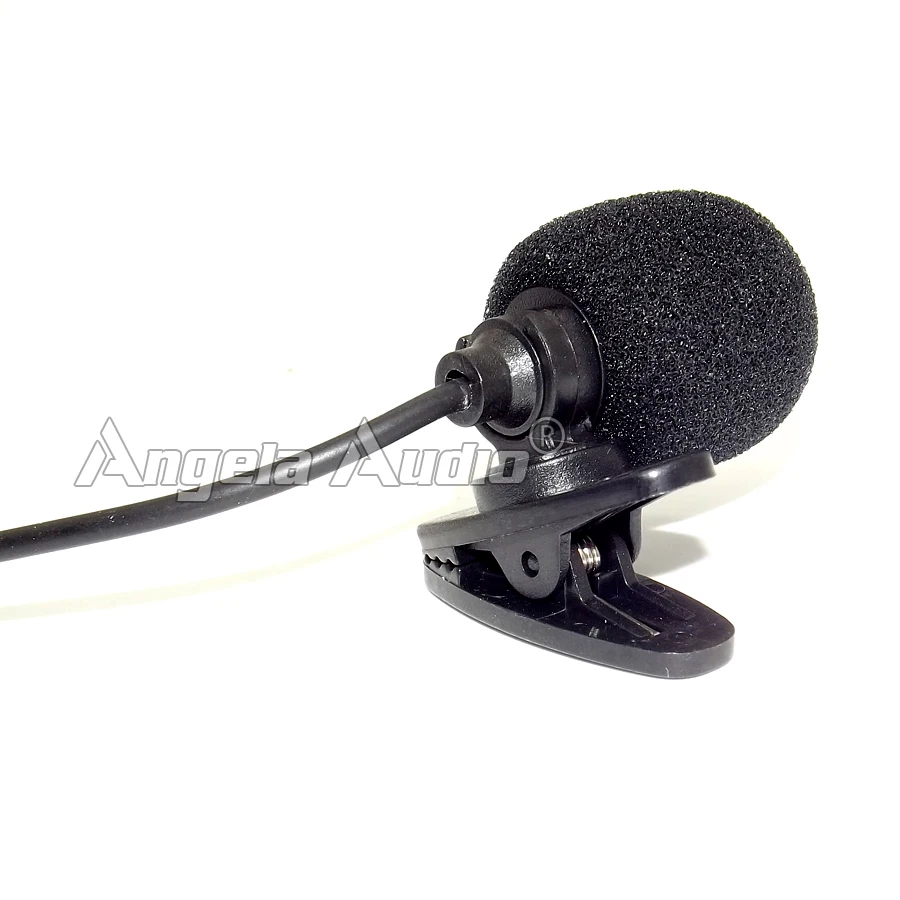 Зажим для галстука на лацкане микрофон 3 5 мм разъем конденсатор Lavalier Mic Microfono