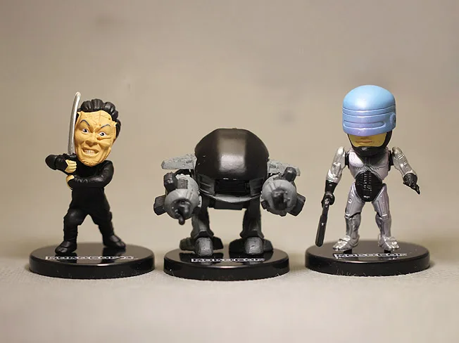 Фигурка Робокопа ED-209 Мерфи фигурки анимированные вер. Коллекционная модель игрушки 5 шт./компл. 6,5 см