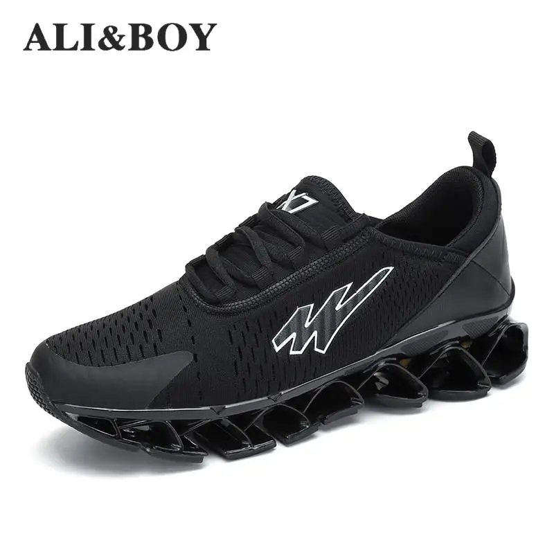 Men Running Shoes Man Sneakers Sport Male Autumn Trending Style Blade Breathable Outdoor Walking Jogging Size 39-48 | Спорт и
