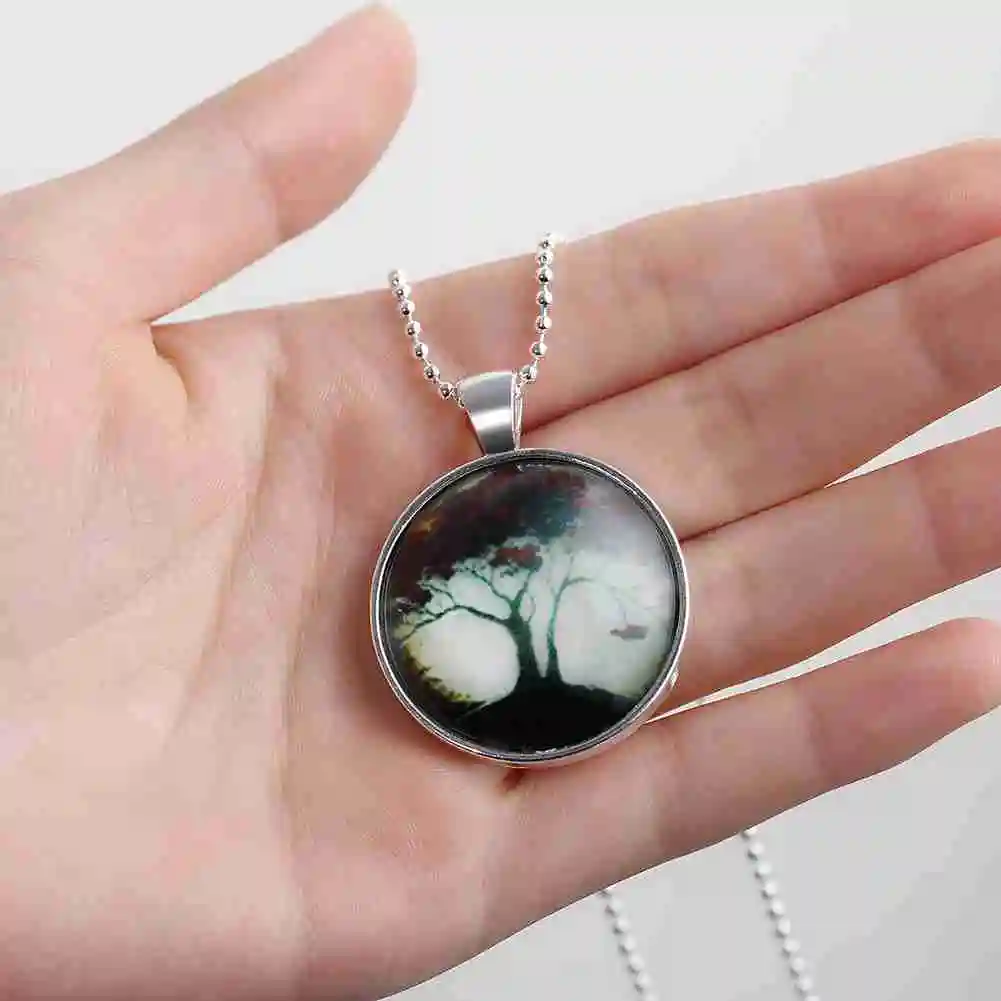 KITEAL Hot Sale Glowing in the dark Clear Neuter pendants Fire tree glow bisuteria horloge | Украшения и аксессуары