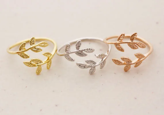 30 шт./лот Модные женские кольца с узором в виде листьев|leaf ring|fashion rings for womenrings women |