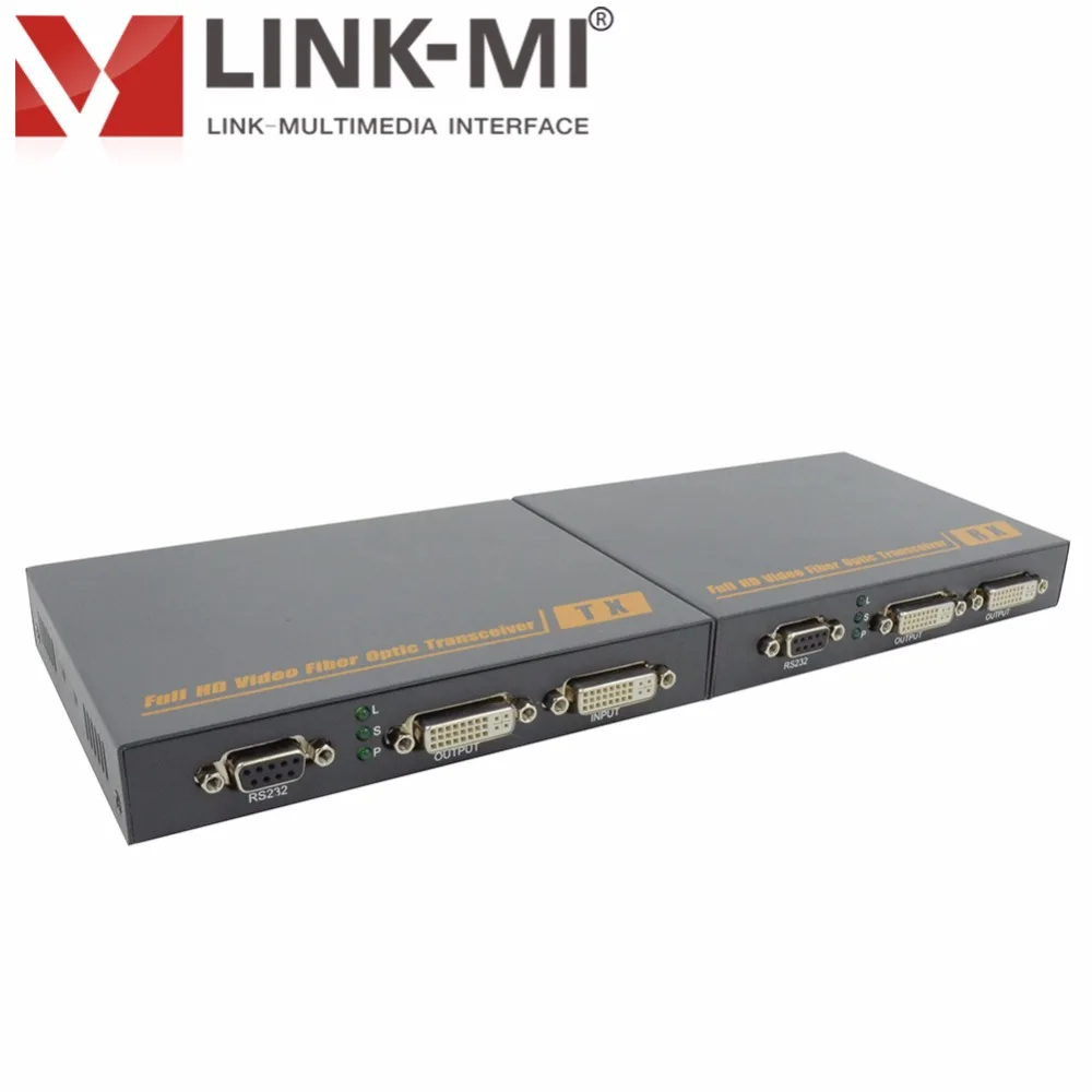 LINK MI LM THF105D DVI сплиттер 1x2 одиночный волоконно оптический 2 км удлинитель