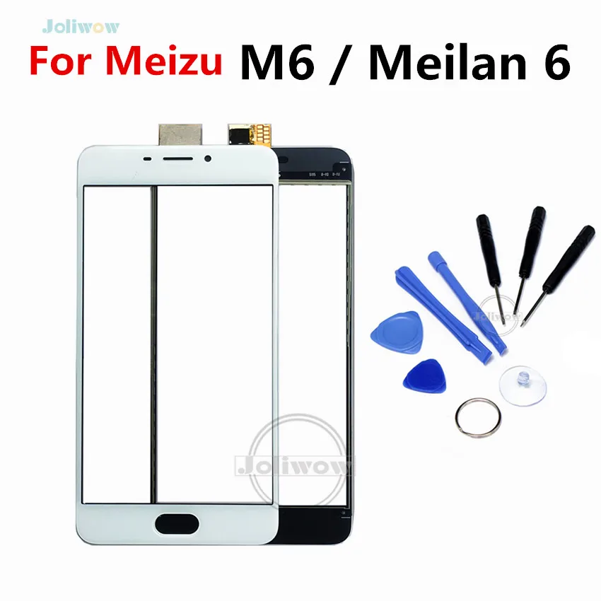 Сенсорная панель для Meizu M6 сменный сенсорный экран 5 2 дюйма переднего стекла Meilan 6