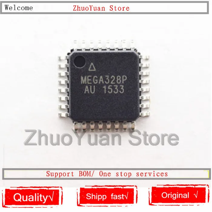1 шт./лот Φ ATMEGA328P AU 8 bit 32K IC chip новый оригинальный|Голосовые модули