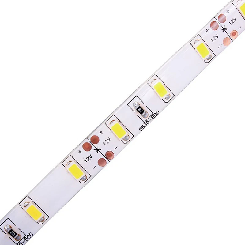 5 м 12 В Гибкая 300 Светодиодная лента 5630 SMD светильник ный теплый белый свет для