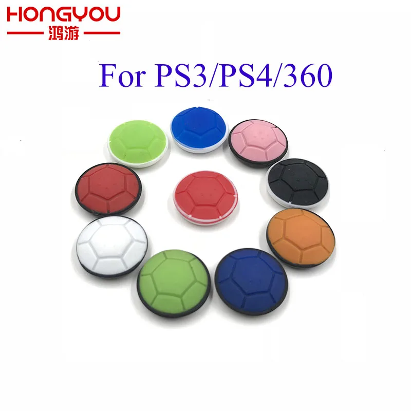 2 шт. силиконовые аналоговые ручки контроллера кнопки для Sony Play Station4 PS4 PS3 XBOX 360 Spiral