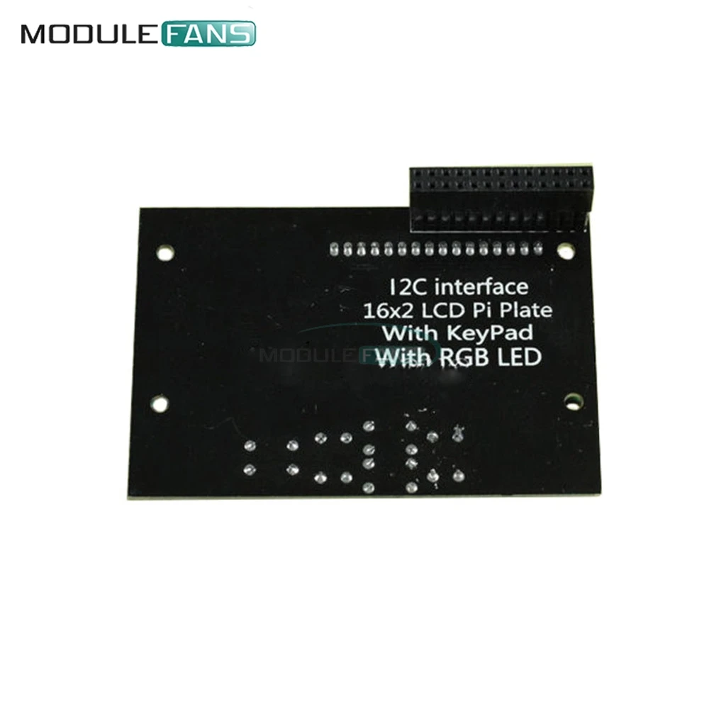 Плата расширения IIC I2C для Raspberry Pi B + плата ЖК дисплея с синей RGB подсветкой 1602