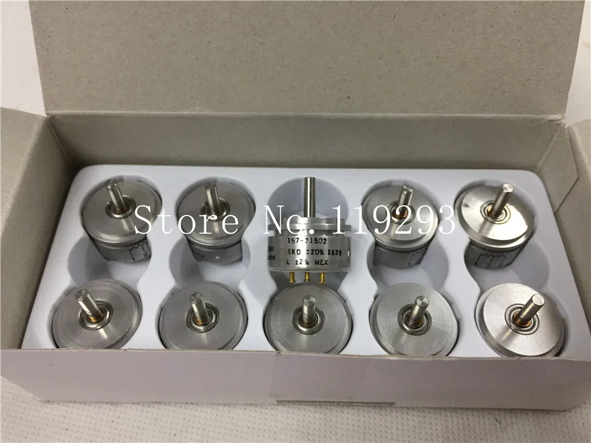 [BELLA]157 21502 5K + 20% прецизионный потенциометр 1 Вт 3 17 мм|precision potentiometer|potentiometer 5k5k potentiometer