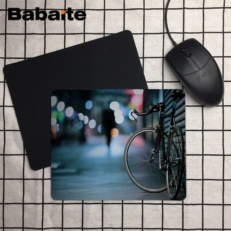 Babaite Высокое качество Ретро велосипед высокоскоростной новый коврик для мыши