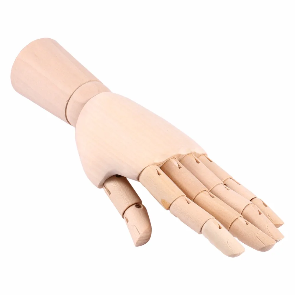 1 шт. деревянная поделка с левой рукой 7 дюймов 18 см|wooden figure|hand woodwooden hand |