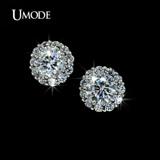 UMODE Популярное изделие модные ювелирные украшения для женщин серьги гвоздики с