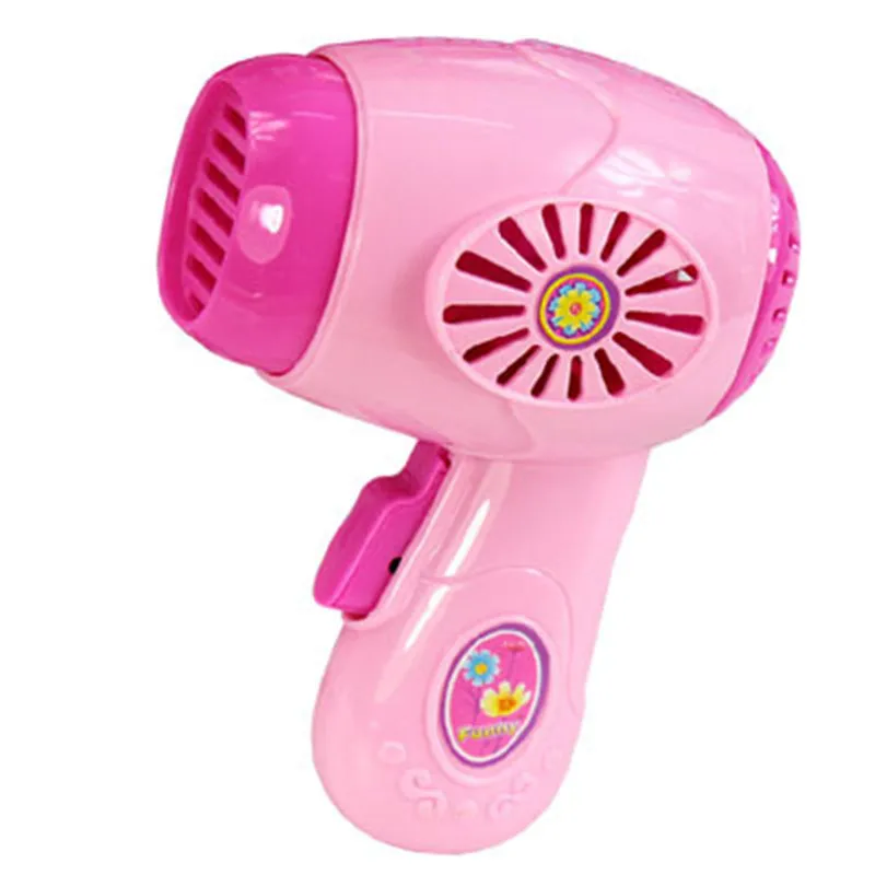 Мини розовый фен для волос бытовая электрическая техника игрушка детский дом