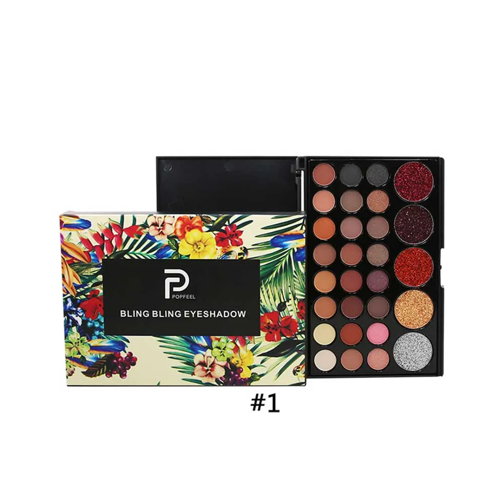 29 цветов палитра теней для век водостойкая косметика блестящие тени пудра
