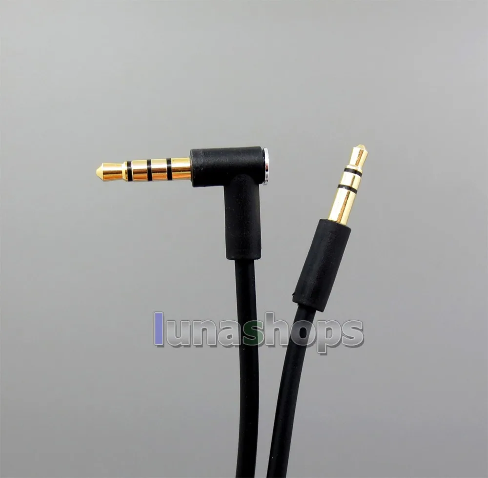 LN006201 Mic Remote 3 5 мм Jack аудио кабель Шнур провода Замена для Solo HD Studio Pro Mixr|Аксессуары