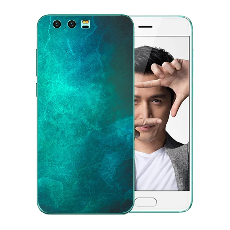 Чехлы для телефонов 5 15 дюймов Huawei Honor 9 чехол с цветным каменным узором мягкая