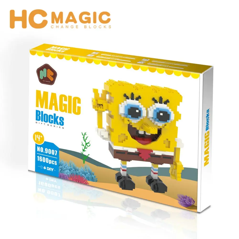 HC MAGIC 9007 Детский конструктор Из алмазной губки для университета детские подарки