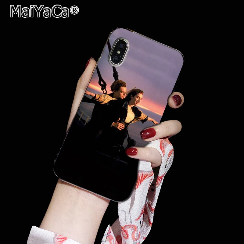 MaiYaCa leonardo dicaprio Back phone Cover Soft TPU Cases for iPhone 8 7 6 6S Plus X XS max 10 5 5S SE XR Coque Shell - Цвет: 1
