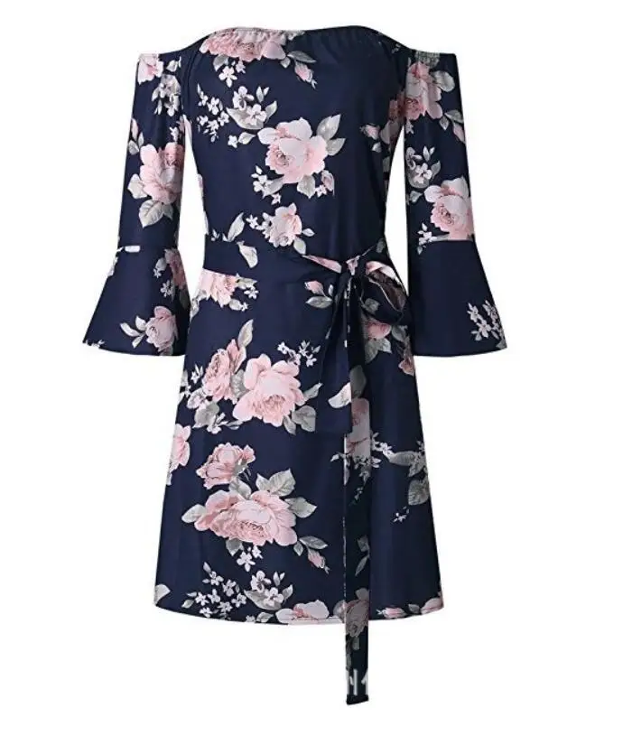 2019 Women Summer Dress Sexy fashion Party Dresses Boho Style Short Beach Chiffon Vestidos de fiesta | Женская одежда