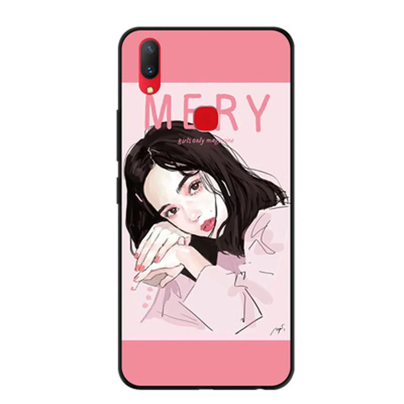 ДЛЯ Vivo Y95 чехол VivoY95 Мягкий ТПУ силиконовый для задней панели телефона 6 22 ''для