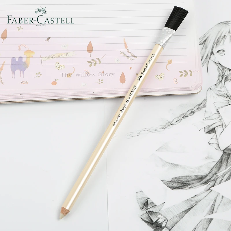 Eraser+brush Drawing Stationery School Office Supplies Pencil Eraser Ballpoint Gel Pen Erasers