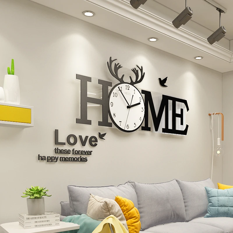 Бесплатная доставка украшение для гостиной круглые часы скандинавские модные