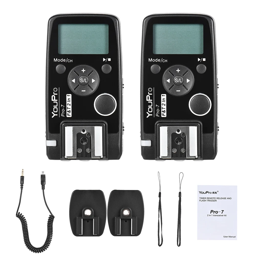 Беспроводной пульт дистанционного управления таймером затвора YouPro Pro-7 с