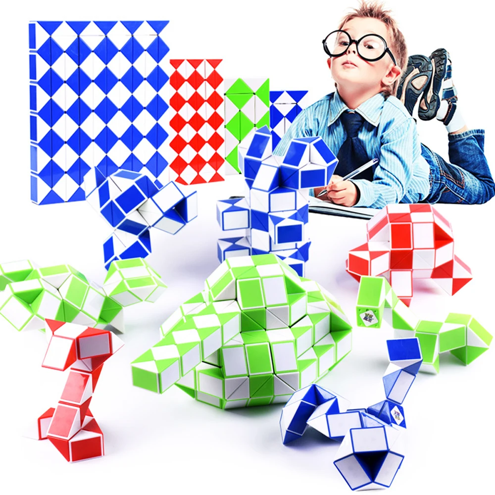 

Magic Ruler Kids Educational Toys Magic Cube 24/36/48/60/72/192/240 Segment DIY Puzzle Toys Creative Gifts for Children Toys